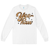 White yeehaw Long Sleeve Tee - MaliasSmallBusiness