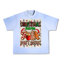 Grape Ice Christmas calories dont count Urban Heavy Tee - AdoDesignShop