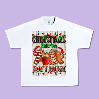 Christmas Calories Dont Count Urban Heavy Tee Designed By Adodesignshop