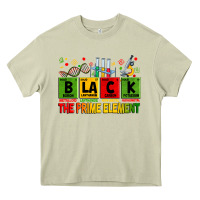 Mossy Black the prime element juneteenth Heavy Core Tee - Zillion Design Studio