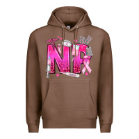 Chestnut breast cancer np nurse practitioner Premium Hoodie - texasbilliewilder
