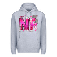 Heather Grey breast cancer np nurse practitioner Premium Hoodie - texasbilliewilder