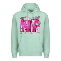 Seafoam breast cancer np nurse practitioner Premium Hoodie - texasbilliewilder