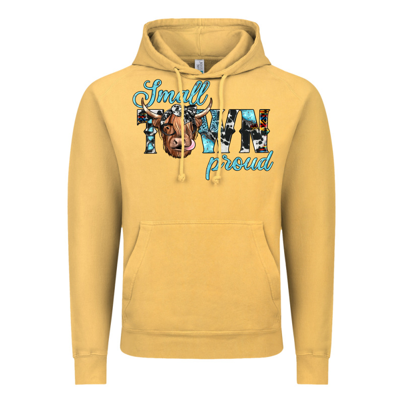 Small Town Proud Vintage Hoodie by JahusDesignShop | Teevron