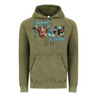 Vintage Olive small town proud Vintage Hoodie - JahusDesignShop