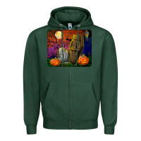 Sports Green headstone and coffin mousepad Zipper Hoodie - BundleAndBundleShop
