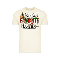 Vintage Arctic santa's favorite teacher Vintage Tee - AdoDesignShop