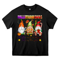 Black hallothanksmas its the most wonderful time of the Heavy Core Tee - texasbilliewilder