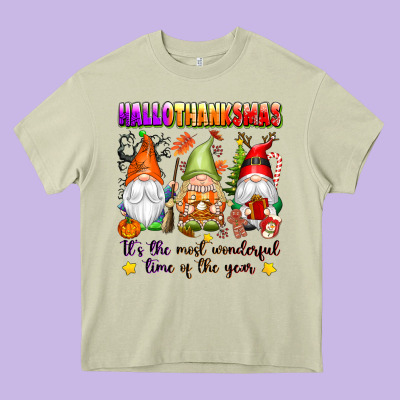 Hallothanksmas Its The Most Wonderful Time Of The Heavy Core Tee Designed By Texasbilliewilder