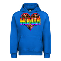 Cobalt lgbt pride human Urban Hoodie - OliviaCreatesArt