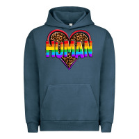 Pigment Midnight Navy lgbt pride human Urban Hoodie - OliviaCreatesArt