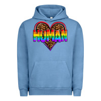 Pigment Pebble Blue lgbt pride human Urban Hoodie - OliviaCreatesArt