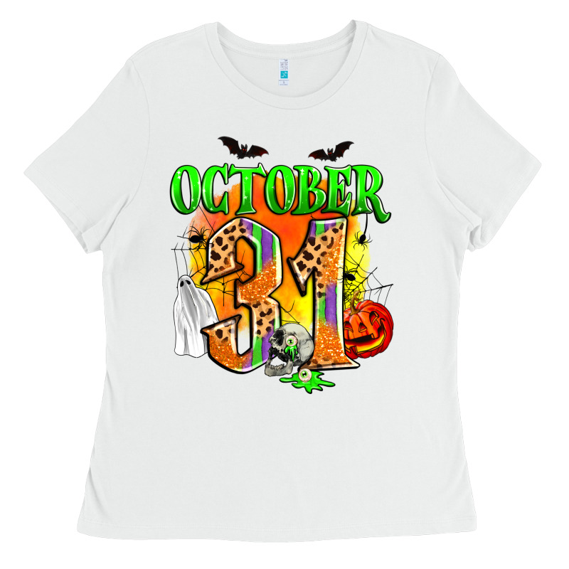 October 31 Ladies Tee by Zillion Design Studio | Teevron