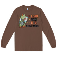 Chestnut i love you u r beautiful frog Long Sleeve Tee - MaliasSmallBusiness