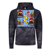 Cloud Black bulldozer seamles pattern Vintage Hoodie - BundleAndBundleShop