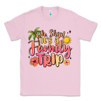 Bubblegum Pink oh ship its a family trip summer vacation Classic Tee - MaliasSmallBusiness