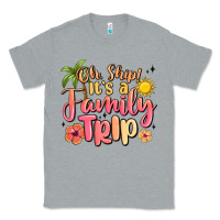 Heather Grey oh ship its a family trip summer vacation Classic Tee - MaliasSmallBusiness
