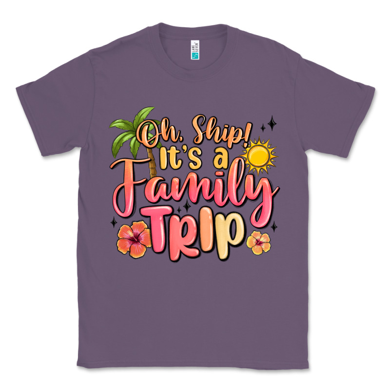 Oh Ship Its A Family Trip Summer Vacation Classic Tee by MaliasSmallBusiness | Teevron