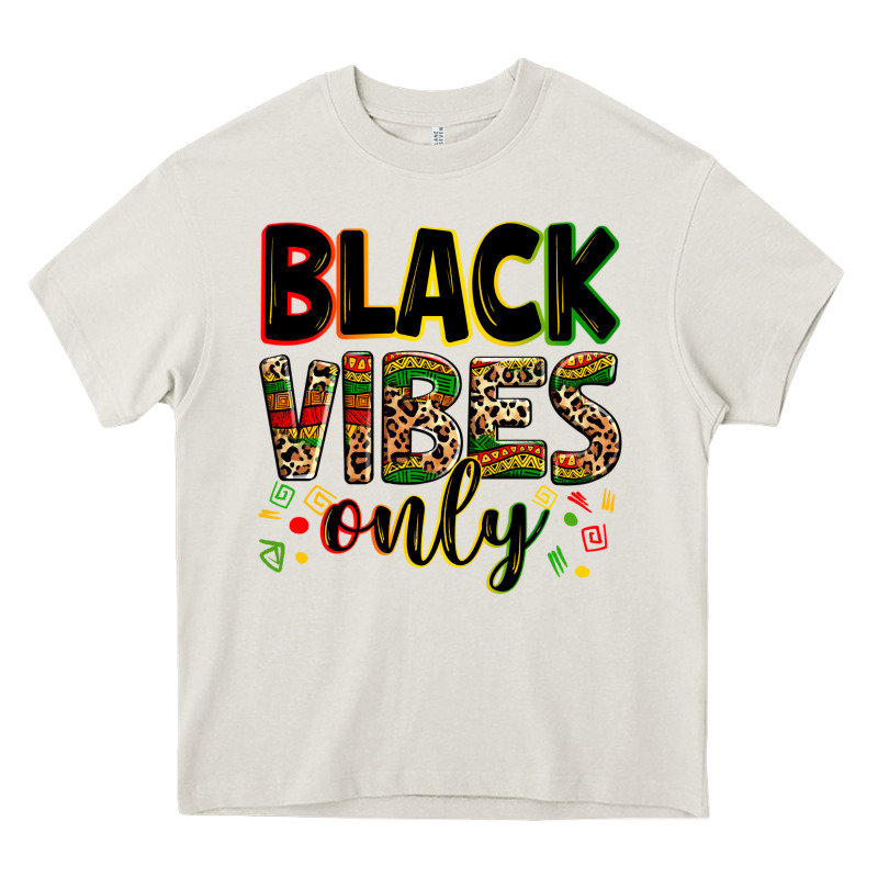 Black Vibes Only Juneteenth Heavy Core Tee by Zillion Design Studio | Teevron