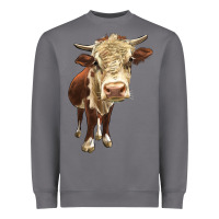 Storm Hereford Heifer Heavyweight Sweatshirt - LillyAllenDesigns
