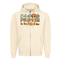 Sandshell cutest pumpkin in the patch Zipper Hoodie - BundleAndBundleShop