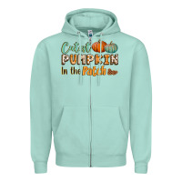 Seafoam cutest pumpkin in the patch Zipper Hoodie - BundleAndBundleShop
