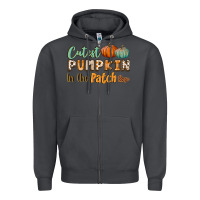 Smoke cutest pumpkin in the patch Zipper Hoodie - BundleAndBundleShop