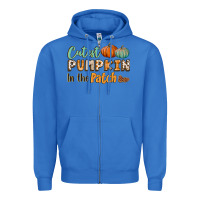 True Royal cutest pumpkin in the patch Zipper Hoodie - BundleAndBundleShop