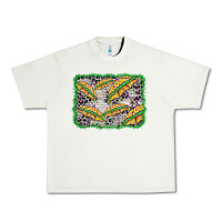 Pistachio mardi gras umbrella background Urban Heavy Tee - BarkalooDesign