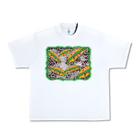White mardi gras umbrella background Urban Heavy Tee - BarkalooDesign
