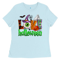 Baby Blue love halloween Ladies Tee - Zillion Design Studio