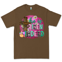 Cacao he is risen indeed easter Premium Tee - Neo Western