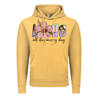 Vintage Mustard love all day every day Vintage Hoodie - Artiststas