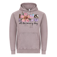 Vintage Zinc love all day every day Vintage Hoodie - Artiststas