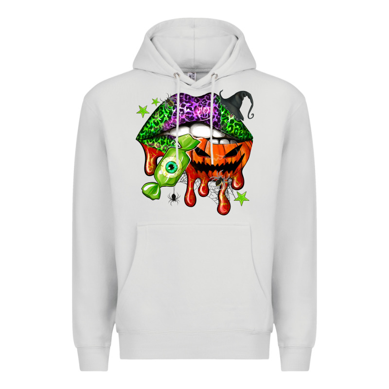 Halloween Lips Premium Hoodie by NancyCooperArtShop | Teevron