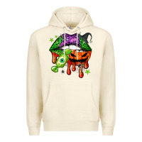 Sandshell Halloween lips Premium Hoodie - NancyCooperArtShop