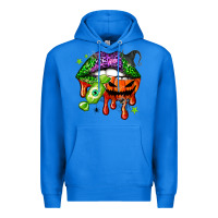 True Royal Halloween lips Premium Hoodie - NancyCooperArtShop