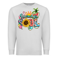 Dove Grey summer soul Premium Sweatshirt - NancyCooperArtShop