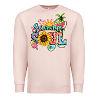 Pale Pink summer soul Premium Sweatshirt - NancyCooperArtShop