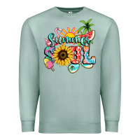 Seafoam summer soul Premium Sweatshirt - NancyCooperArtShop