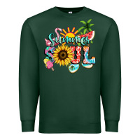 Sports Green summer soul Premium Sweatshirt - NancyCooperArtShop