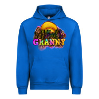Cobalt softball granny Urban Hoodie - OliviaCreatesArt