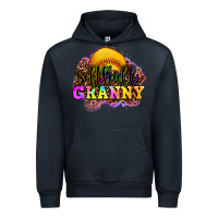 Navy softball granny Urban Hoodie - OliviaCreatesArt