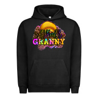 Pigment Black softball granny Urban Hoodie - OliviaCreatesArt