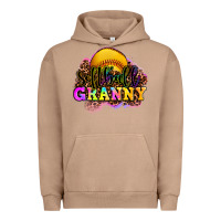 Pigment Burro softball granny Urban Hoodie - OliviaCreatesArt