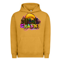 Pigment Peanut Butter softball granny Urban Hoodie - OliviaCreatesArt