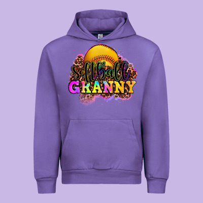 Softball Granny Urban Hoodie Designed By Oliviacreatesart