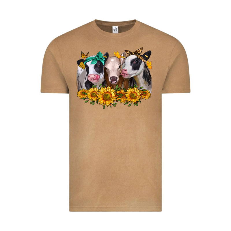 Sunflower Heifers Vintage Tee by Jasminsmagicworld | Teevron