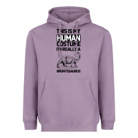 Lavender This Is My Human Costume Im Really A Brachiosaurus Heavyweight Hoodie - Bettercallsaul