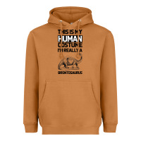 Meerkat This Is My Human Costume Im Really A Brachiosaurus Heavyweight Hoodie - Bettercallsaul